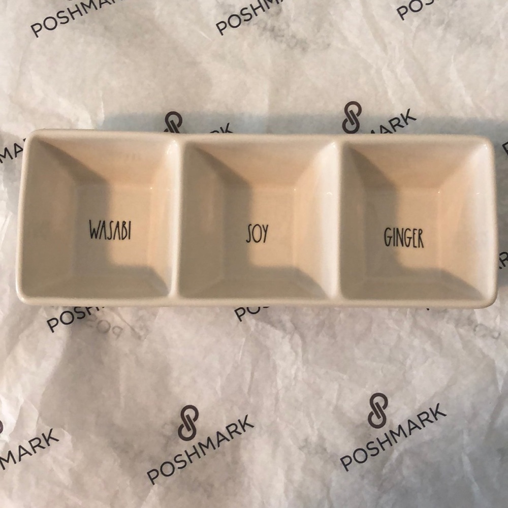 Rae Dunn WASOBI - SOY - GINGER serving dish